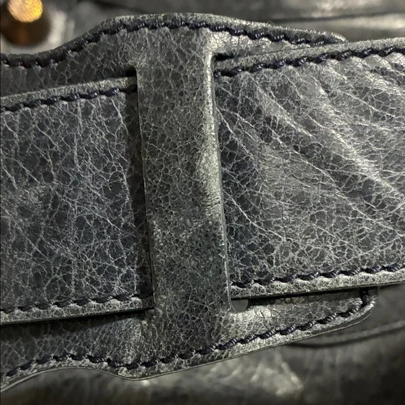 Balenciaga Dark Knight Lambskin Leather Giant 21 Rose Gold Motorcycle City Bag - Picture 5 of 15